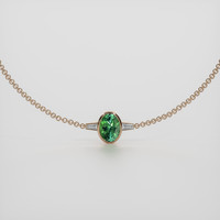 0.73 Ct.Tw. Gemstone Bracelet, 14K Rose Gold 1