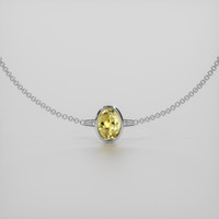 1.05 Ct.Tw. Gemstone Bracelet, 18K White Gold 1