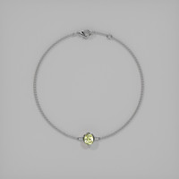 <span>1.07</span>&nbsp;<span class="tooltip-light">Ct.Tw.<span class="tooltiptext">Total Carat Weight</span></span> Gemstone Bracelet, 18K White Gold 3