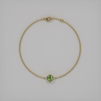 <span>0.96</span>&nbsp;<span class="tooltip-light">Ct.Tw.<span class="tooltiptext">Total Carat Weight</span></span> Gemstone Bracelet, 18K Yellow Gold 3