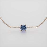 1.23 Ct.Tw. Gemstone Bracelet, 14K Rose Gold 1