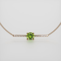 1.03 Ct.Tw. Gemstone Bracelet, 14K Rose Gold 1