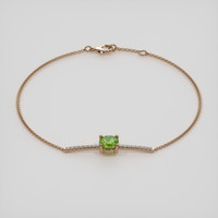1.03 Ct.Tw. Gemstone Bracelet, 14K Rose Gold 2