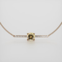 1.21 Ct.Tw. Gemstone Bracelet, 14K Rose Gold 1