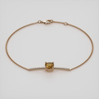 <span>1.02</span>&nbsp;<span class="tooltip-light">Ct.Tw.<span class="tooltiptext">Total Carat Weight</span></span> Gemstone Bracelet, 14K Rose Gold 2