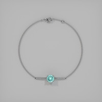 <span>1.25</span>&nbsp;<span class="tooltip-light">Ct.Tw.<span class="tooltiptext">Total Carat Weight</span></span> Gemstone Bracelet, 18K White Gold 3