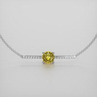 1.23 Ct.Tw. Gemstone Bracelet, 18K White Gold 1