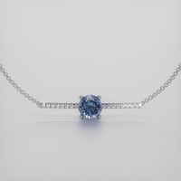 1.23 Ct.Tw. Gemstone Bracelet, 18K White Gold 1