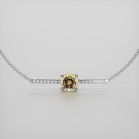 1.21 Ct.Tw. Gemstone Bracelet, 18K White Gold 1