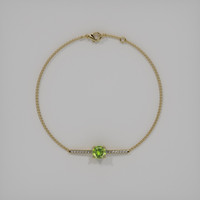 1.03 Ct.Tw. Gemstone Bracelet, 18K Yellow Gold 3