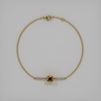 <span>1.02</span>&nbsp;<span class="tooltip-light">Ct.Tw.<span class="tooltiptext">Total Carat Weight</span></span> Gemstone Bracelet, 18K Yellow Gold 3