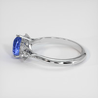 1.81 Ct. Blue Sapphire Ring, Platinum 950 4