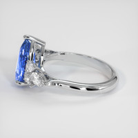 3.04 Ct. Sapphire Ring, Platinum 950 4
