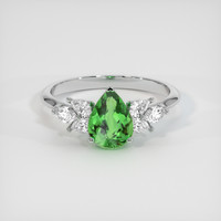 1.70 Ct. Gemstone Ring, Platinum 950 1