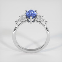 2.04 Ct. Blue Sapphire Ring, Platinum 950 3