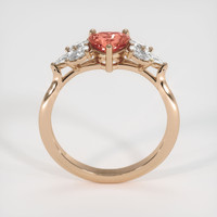 1.03 Ct. Sapphire Ring, 18K Rose Gold 3