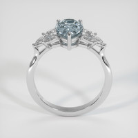 2.41 Ct. Sapphire Ring, 14K White Gold 3
