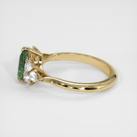1.62 Ct. Green Sapphire Ring, 18K Yellow Gold 4