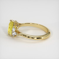 2.53 Ct. Sapphire Ring, 18K Yellow Gold 4