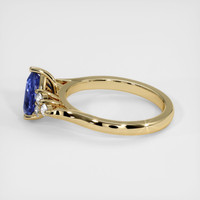 1.29 Ct. Sapphire Ring, 18K Yellow Gold 4