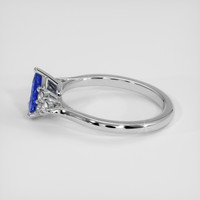 1.05 Ct. Blue Sapphire Ring, Platinum 950 4