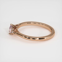 0.52 Ct. Sapphire Ring, 14K Rose Gold 4