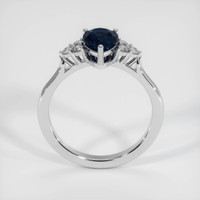 1.34 Ct. Blue Sapphire Ring, 10K White Gold 3