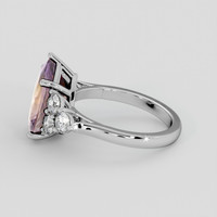4.98 Ct. Bi Color Ametrine Ring, 10K White Gold 4