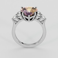 4.98 Ct. Bi Color Ametrine Ring, 18K White Gold 3