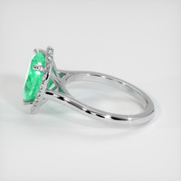 2.72 Ct. Emerald Ring, Platinum 950 4