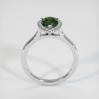 1.41 Ct. Green Sapphire Ring, Platinum 950 3