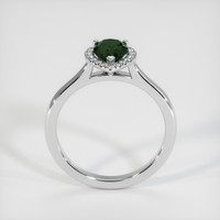 1.22 Ct. Green Sapphire Ring, Platinum 950 3