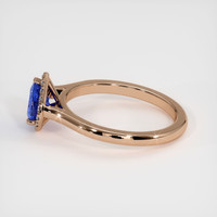 1.43 Ct. Sapphire Ring, 14K Rose Gold 4