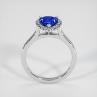 1.62 Ct. Blue Sapphire Ring, 10K White Gold 3