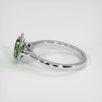 0.96 Ct. Sapphire Ring, 14K White Gold 4