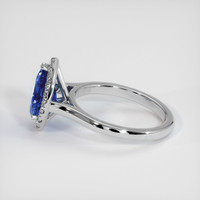 2.04 Ct. Sapphire Ring, 18K White Gold 4