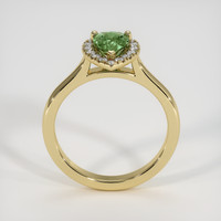 0.68 Ct. Sapphire Ring, 18K Yellow Gold 3