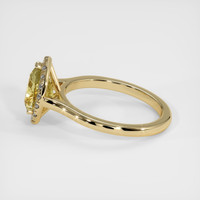 2.33 Ct. Sapphire Ring, 18K Yellow Gold 4