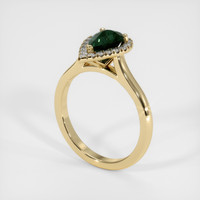 1.12 Ct. Sapphire Ring, 18K Yellow Gold 2