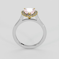 1.88 Ct. Pink Sapphire Ring, 14K Yellow & White 3