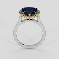 5.15 Ct. Blue Sapphire Ring, 18K Yellow & White 3