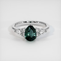 1.16 Ct. Sapphire Ring, Platinum 950 1