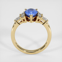 1.49 Ct. Blue Sapphire Ring, 14K Yellow Gold 3