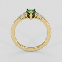 1.10 Ct. Bi Color Sapphire Ring, 14K Yellow Gold 3