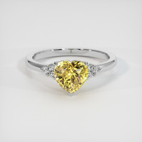 1.66 Ct. Gemstone Ring, Platinum 950 1