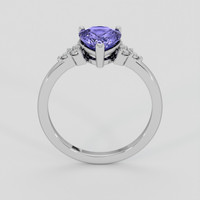 2.60 Ct. Purple Sapphire Ring, Platinum 950 3
