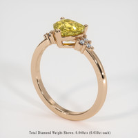 1.66 Ct. Gemstone Ring, 14K Rose Gold 2