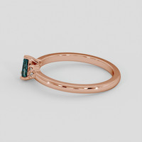 0.32 Ct. Alexandrite Ring, 14K Rose Gold 4