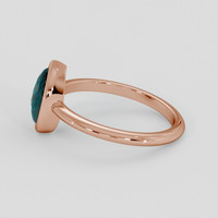 0.32 Ct. Alexandrite Ring, 18K Rose Gold 4