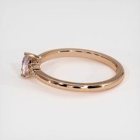 0.52 Ct. Sapphire Ring, 18K Rose Gold 4